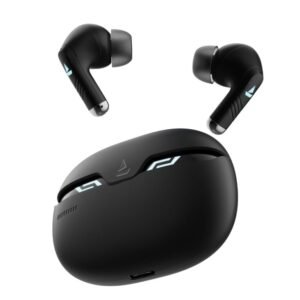 boAt Immortal 101 TWS Earbuds with Beastᵀᴹ Mode(40ms Low Latency), 30 HRS Playtime,(Black Sabre)