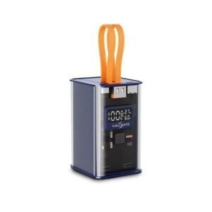 Callmate C-Thru 20000mAh Transparent Power Bank, 23W Fast Charging, (Transparent, Grey, Lithium Ion)