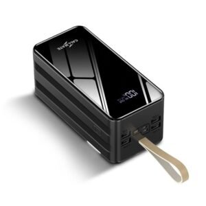 CALLMATE 80000mAh Ultra High Capacity Power Bank, 15W Fast Charging|Digital Display | (Black, Lithium Polymer)