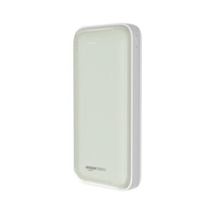 Amazon Basics 20000 mAh 22.5W Ultra Fast Charging Power Bank (Lime)