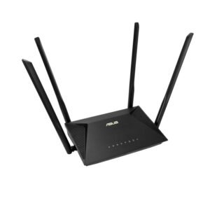ASUS RT-AX53U (AX1800) Dual Band WiFi 6 Extendable Router, USB, Subscription-Free Network Security, Black