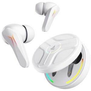 boAt Immortal 141 TWS Gaming Earbuds with ENxᵀᴹ Tech, Up to 40 Hours Playtime, (White Sabre)