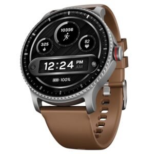 boAt Lunar Discovery w/ 1.39″ (3.5 cm) HD Display, Turn-by-Turn Navigation, Smart Watch for Men & Women(Brown)