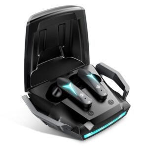 Cosmic Byte CosmoBuds X200 True Wireless Earbuds (TWS), BT 5.3, 38ms latency GOD Mode™,(Silky Matt Black)