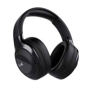 boAt Nirvana Eutopia Bluetooth Over Ear Headphones with Head Tracking Function, Hearables App(Android & iOS Compatible)(Primia Black)
