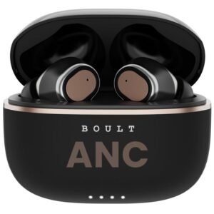 Boult Z40 Ultra ANC in Ear Earbuds with 100H Playtime, Dual Device Pairing,(Black)