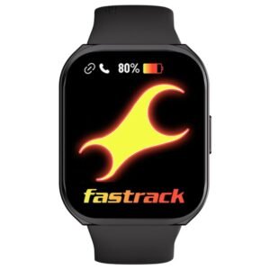 Fastrack Limitless FS1+ Smartwatch| 2.01″ UltraVU Display|950 Nits Brightness|SingleSync BT Calling,Pitch Black