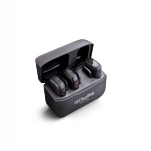 Digitek® DWM-102 Wireless Microphone System, 30m Range,Smartphone & DSLR Camera