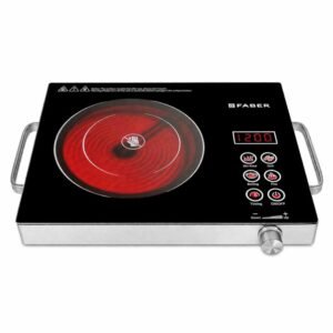 Faber 2200W Infrared Cooktop Stove with Grill Rack for Barbecue
