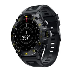 CULTSPORT Forge XR 1.43″ Rugged Amoled, Barometer, Altimeter, Compass, Strava Integrated, Black
