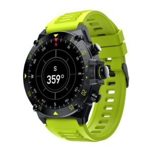 CULTSPORT Forge XR 1.43″ Rugged Amoled, Barometer, Altimeter, Compass, Neon Green