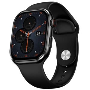 Fire-Boltt Brillia Smart Watch 2.02” AMOLED Display, Smart Watch for Man & Women– Black