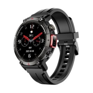 Cult Ranger XR1-1.43″ AMOLED Display,Outdoor Rugged Smartwatch for Men, Bluetooth Calling, Black