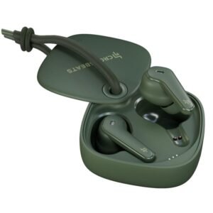 CrossBeats Slide Wireless Bluetooth Earphones for mobile TWS Earbuds Upto 100 Hours Playtime, Green