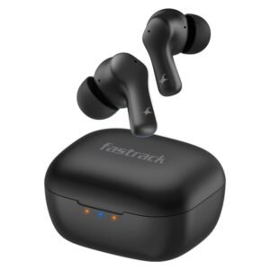 Fastrack Fpods FZ100 TWS in-Ear Earbuds with Mega 50 Hrs Playtime|Extra Deep Bass Driver|Black