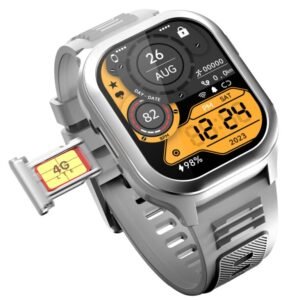 Fire-Boltt 4G Pro VoLTE Calling Smart Watch- 2.02” TFT Display, 4G Nano-SIM GPS (Grey)