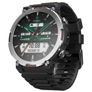CrossBeats Everest 2.0 Smart watch for Men 1.43″ True AMOLED, Always ON Display Bluetooth Calling Rugged Outdoor (Black)