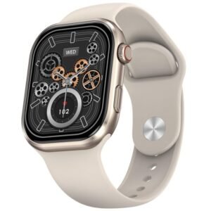 Fire-Boltt Brillia Smart Watch 2.02” AMOLED Display,Smart Watch for Man & Women– Champagne